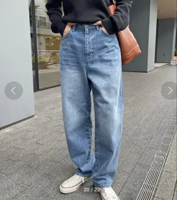 Spick and span 51/2 CURVE LINE_DENIM