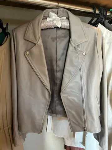 URBAN RESEARCH 라이더 자켓 라이트 그레이