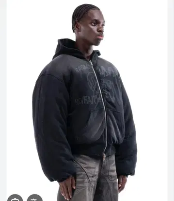 NO/FAITH STUDIOS REVERSIBLE HOOD BOMBER