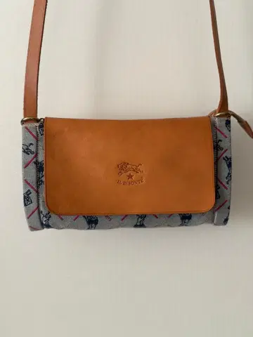 일비종떼 숄더백 희귀한 버팔로 패턴