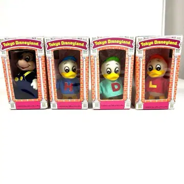 도쿄 디즈니랜드 페르디 휴이 듀이 루이 파키 인형
