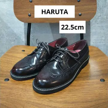 새상품급 HARUTA 윙팁 슈즈 브라운 22.5