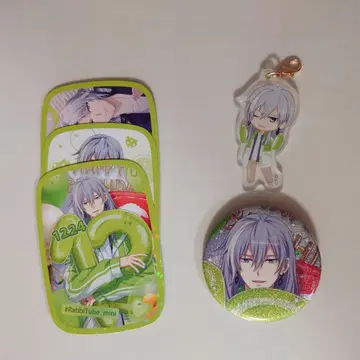 아이나나 카드 캔뱃지 아크릴 참 센