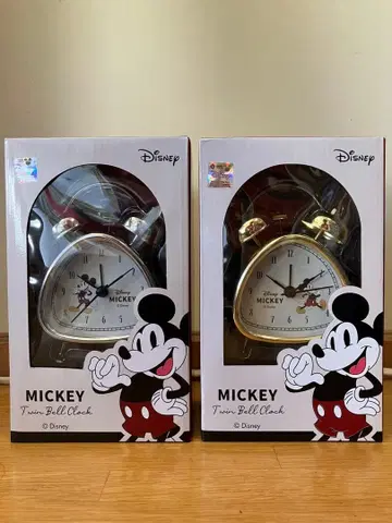 미키 트윈 벨크로 시계 2세트