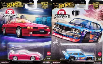 핫휠 89 수프라, RX-3 왜건 머드 마이크 2대 세트