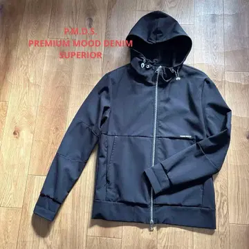 남성용 P.M.D.S. 스트레치 후드티 블루종 집업