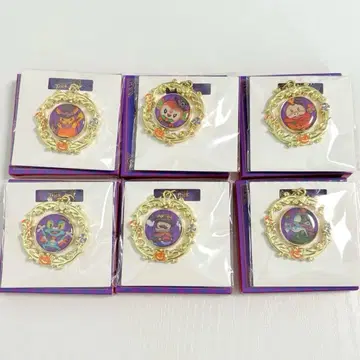 포켓몬 센터 할로윈 회전 메탈 키링 컬렉션 6종