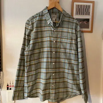 L.L.Bean 체크 무늬 긴팔 셔츠