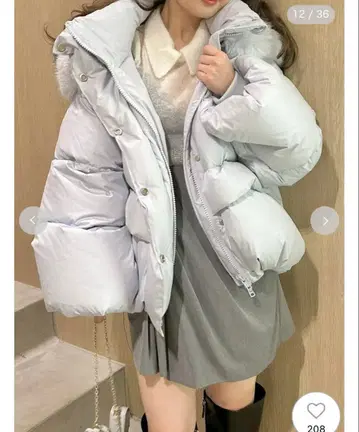 프레이 아이디 후드퍼 숏 다운 코트