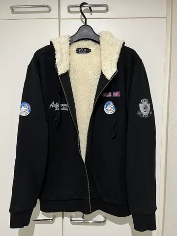 POLO BCS 보아 안감 지퍼 후드티