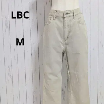 LBC 하이웨스트 데님 팬츠 청바지 뒷밴딩 M