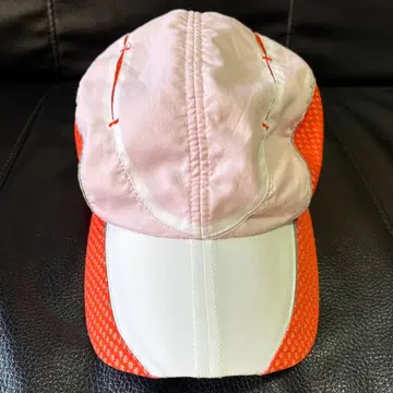 캡 NIKE 나이키 메쉬 화이트 오렌지 RUN 자수 구제 의류