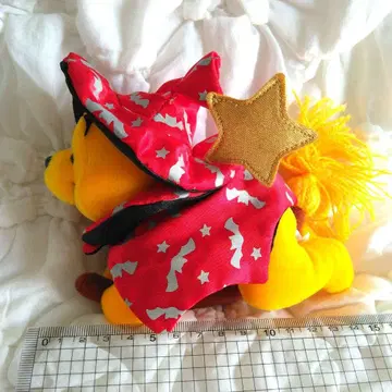 푸우 마법사 봉제 인형 할로윈 빗자루 디즈니 스토어