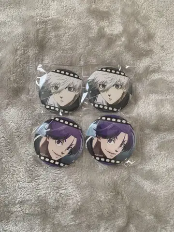 블루 록 캔뱃지 4개 세트