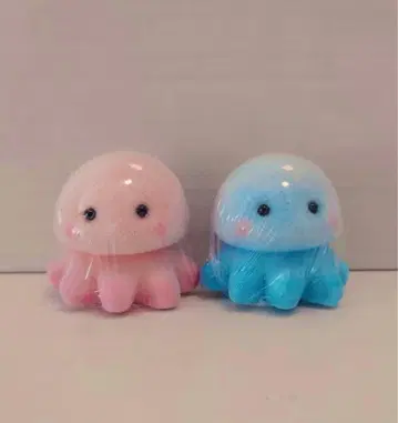 미개봉 진주 코너 플로키 마스코트 해파리 팬시 잡화