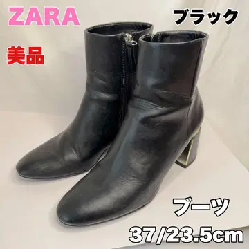 [ ZARA ] 자라 부츠 블랙 사이즈 37/23.5cm [ 새상품급 ]