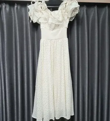 밀피유 프릴 코르셋 원피스 [ MAJESTIC LEGON ]