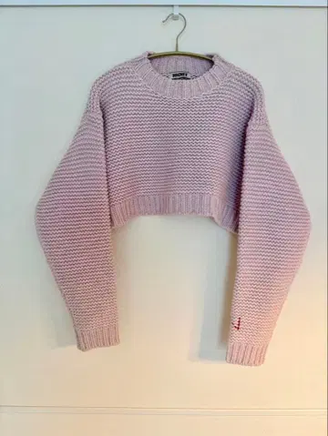 NKNIT 쇼트 비거터 니트