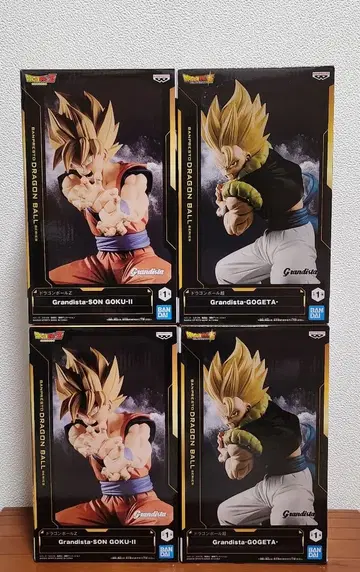 드래곤볼 Grandista 손오공- II & 오지터 4세트