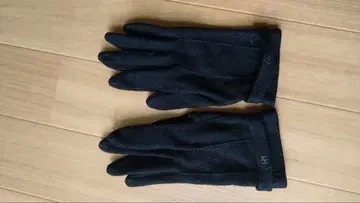 HANAE MORI 블랙 울 장갑