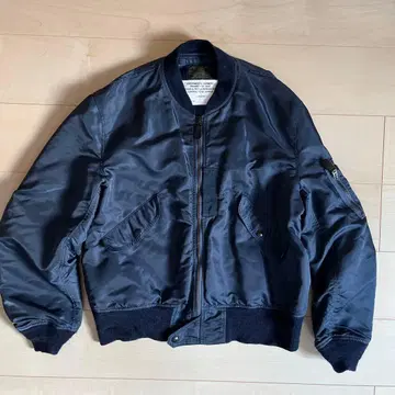 AVIREX L2A 플라이트 자켓 네이비 사이즈 38