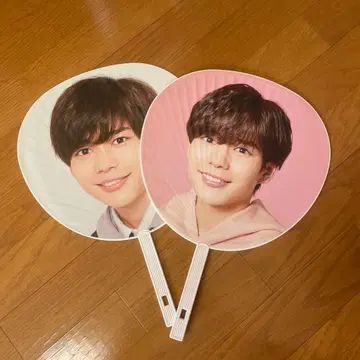 나니와단시 나가오 켄토 점보 부채 2장 세트 즉시 구매