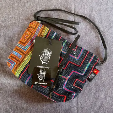 ETHNOTEK 컬러풀 숄더백