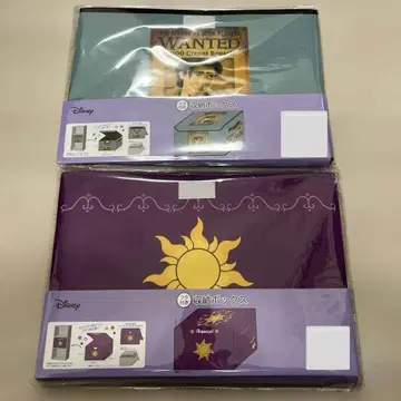 [미개봉 새상품] 시마무라 디즈니 라푼젤 수납 박스 2개