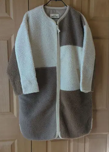 JUICY INTERNATIONAL 롱 코트 패치워크 디자인