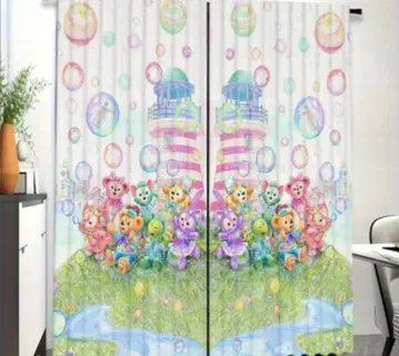 마지막 1개입니다! 더피 프렌즈 커튼