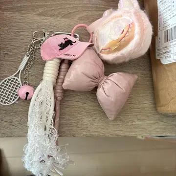 럭키 캣 디자인 스트랩