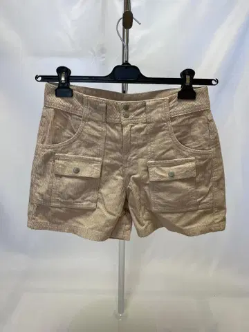BDG 베이지 코듀로이 숏팬츠
