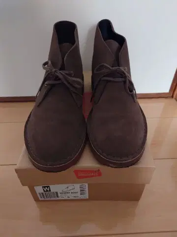 클락스 오리지널스 데저트 부츠 UK7.5 중고품