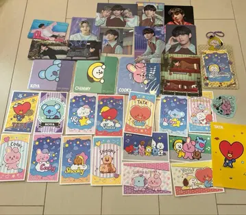 BTS 트레이딩 카드 스티커 여러 가지 세트