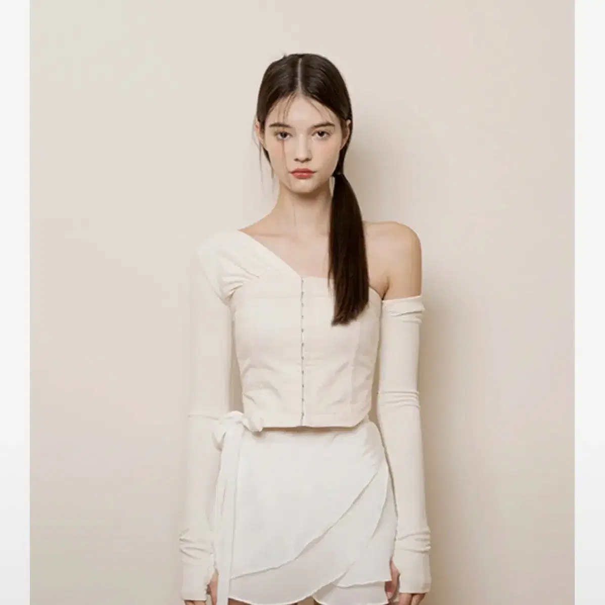 トップス Not your rose Monica top Beige Monica top (Beige) - Not your rose