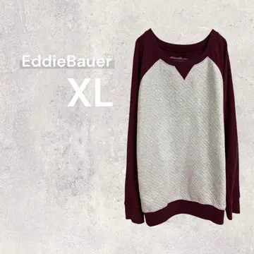 에디 바우어 상의 티셔츠 긴팔 바이컬러 XL 빅 사이즈