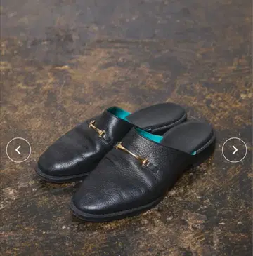 블랙 가죽 슬립온 로퍼 united tokyo