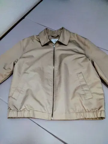 H&M 베이지 집업 자켓 M