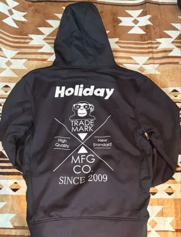 Holiday 후드티 다크 브라운