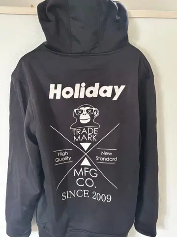 Holiday 후드티 다크 브라운