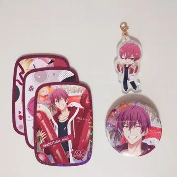 아이나나 카드 캔뱃지 아크릴 참 토마