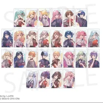 프로세카 에피카 세카라이 노멀 컴프 26종