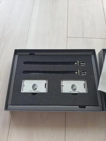 [ 미사용 ] 아메리칸 익스프레스 러기지택 트래블 네임 택