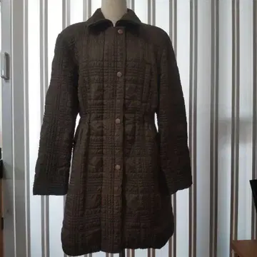 레리안 Leilia 입체 퀼팅 아우터 드로 코드 고급 아우터