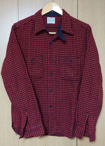 8HOUR UNION 더 리얼 맥코이 플란넬 셔츠 하운드투스