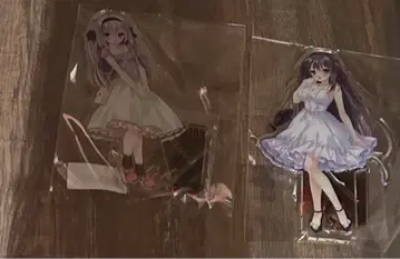 루비님 진애의 백합은 붉게 물든다 아크릴 스탠드 버그 시스템