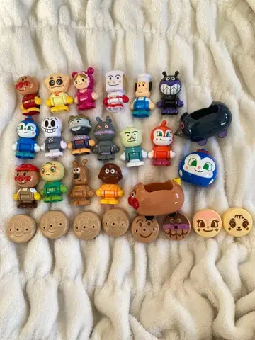 호빵맨 블록라보 블록 인형