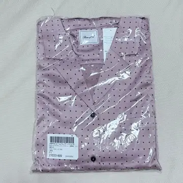 AMPHI 앙피 새틴 하트 도트 룸웨어 L