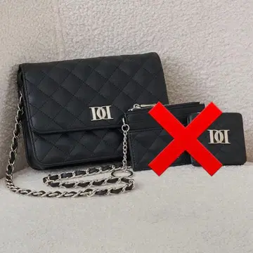 Darich 다리치 DD 로고 퀼팅 트래블 세트 블랙 BLK