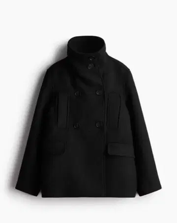 H&M 여성용 코트 자켓 블랙